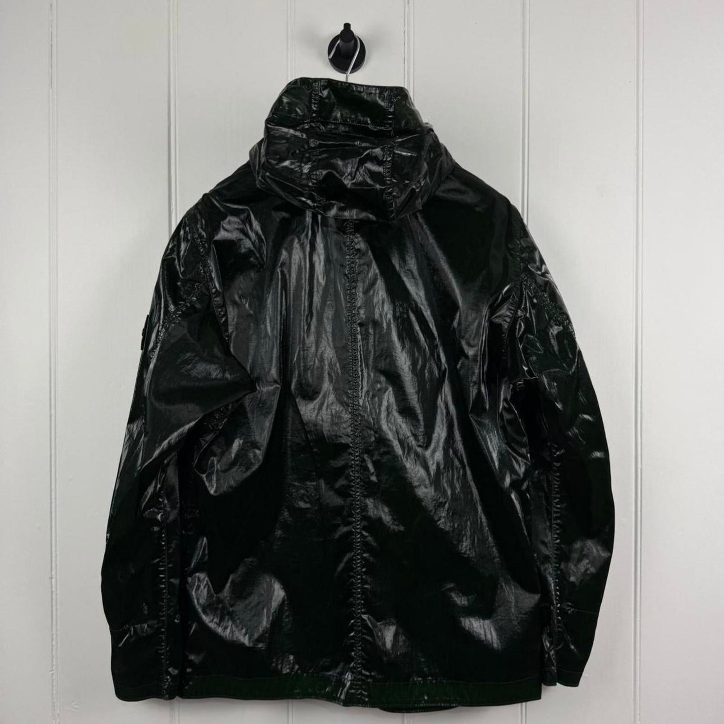 Stone Island Mussola Prismatica Jacket Deep Gloss Green (L) | Large, Multicoloured