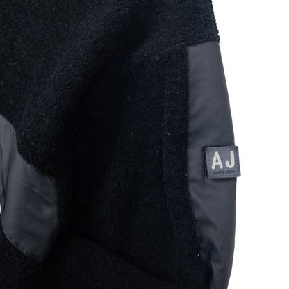 Vintage Armani Jeans Zip Up Fleece Jacket Size M