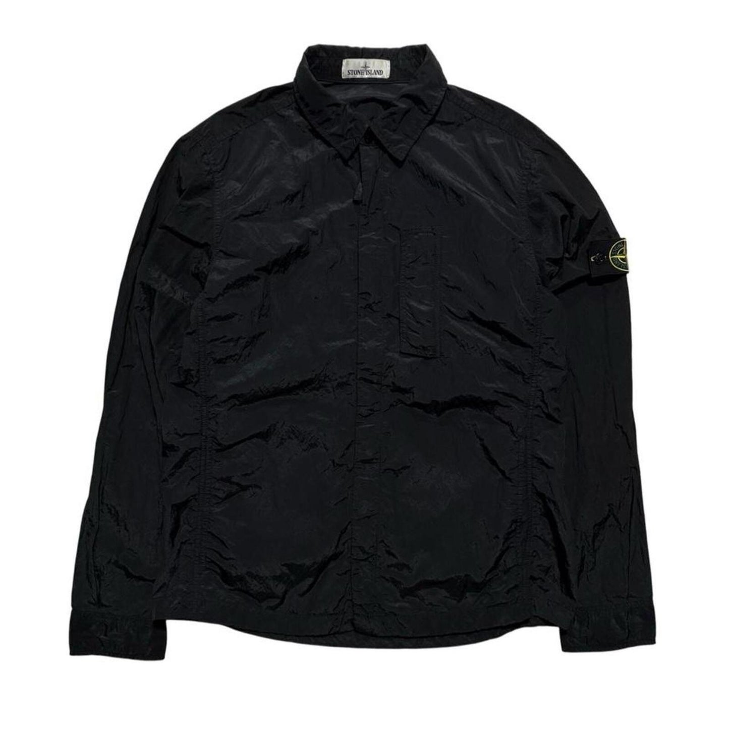 Stone Island Nylon Metal Overshirt | Large, Black