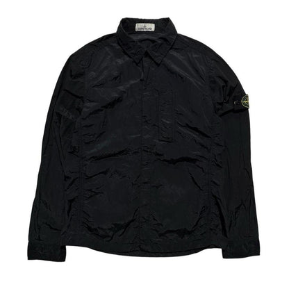 Stone Island Nylon Metal Overshirt | Large, Black