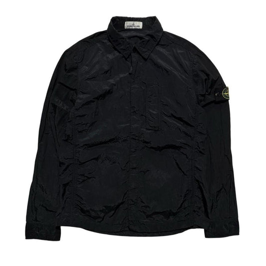 Stone Island Nylon Metal Overshirt | Large, Black
