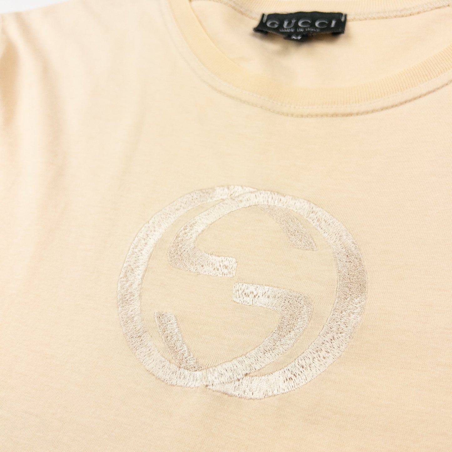 Vintage 90s Gucci By Tom Ford Embroidered T Shirt Womens Size M | Medium, Multicoloured