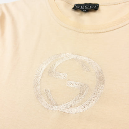 Vintage 90s Gucci By Tom Ford Embroidered T Shirt Womens Size M | Medium, Multicoloured