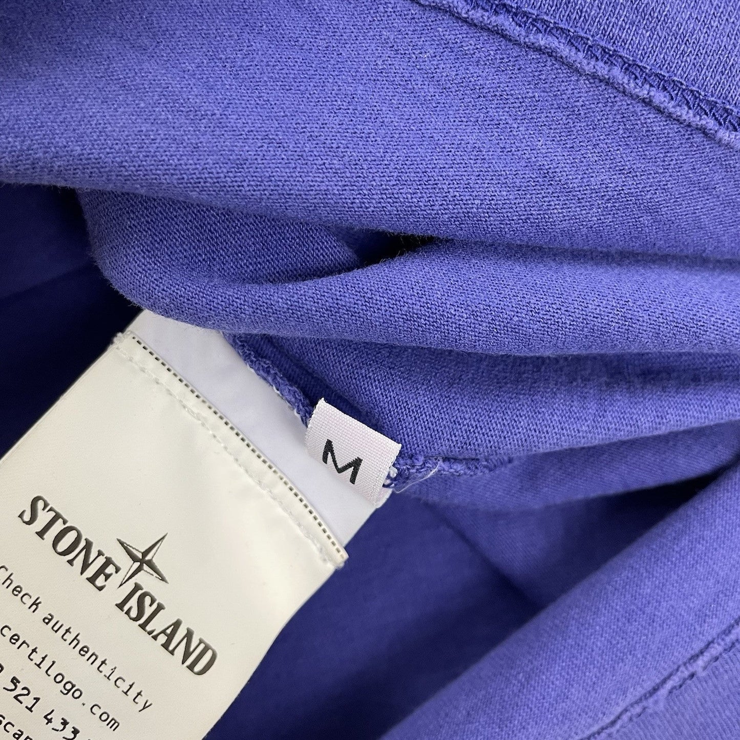 Stone Island T-Shirt, Size Medium | Stone island, Purple