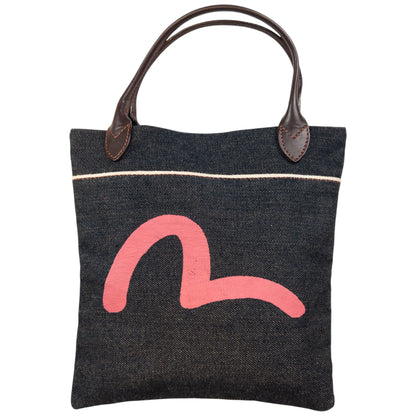 Vintage Evisu Gull Japanese Denim Handbag