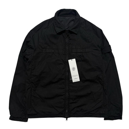 Stone Island Reversible Ghost Nylon Jacket | Large, Black