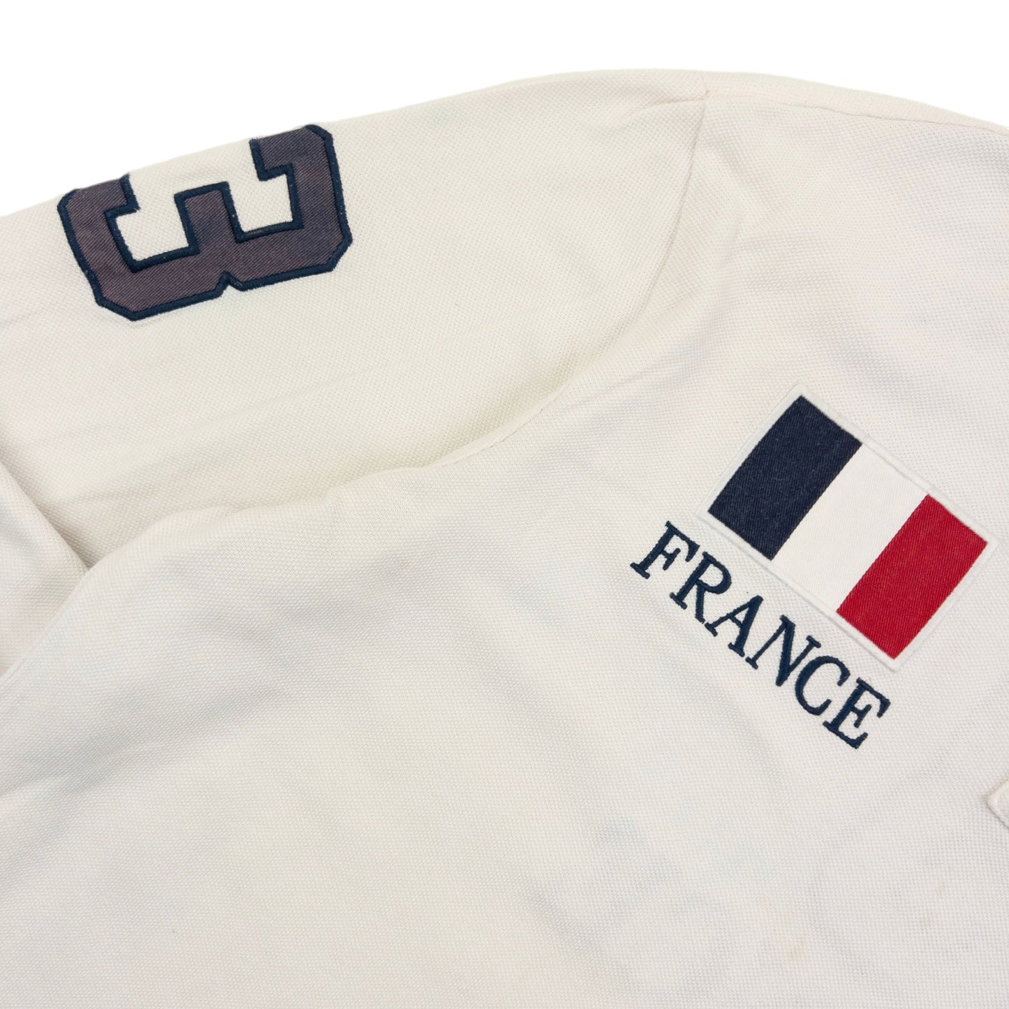 Vintage 90s Polo Ralph Lauren France Long Sleeve Polo Shirt Size XS | XS, Red