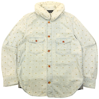 Vintage 2000s Mercibeaucoup By Issey Miyake Lightweight Denim Jacket Size S | Small, Blue