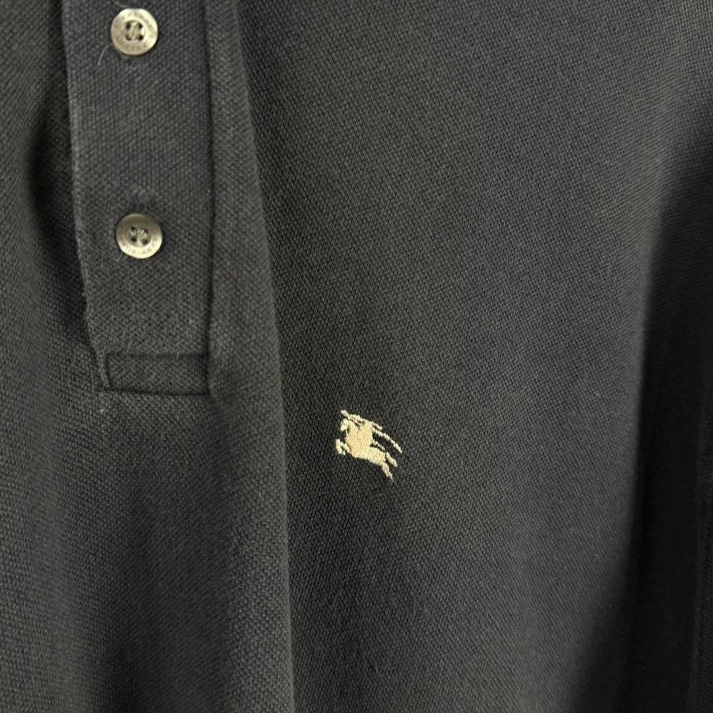 Burberry Polo Shirt Navy (XXL) | XXL, Navy