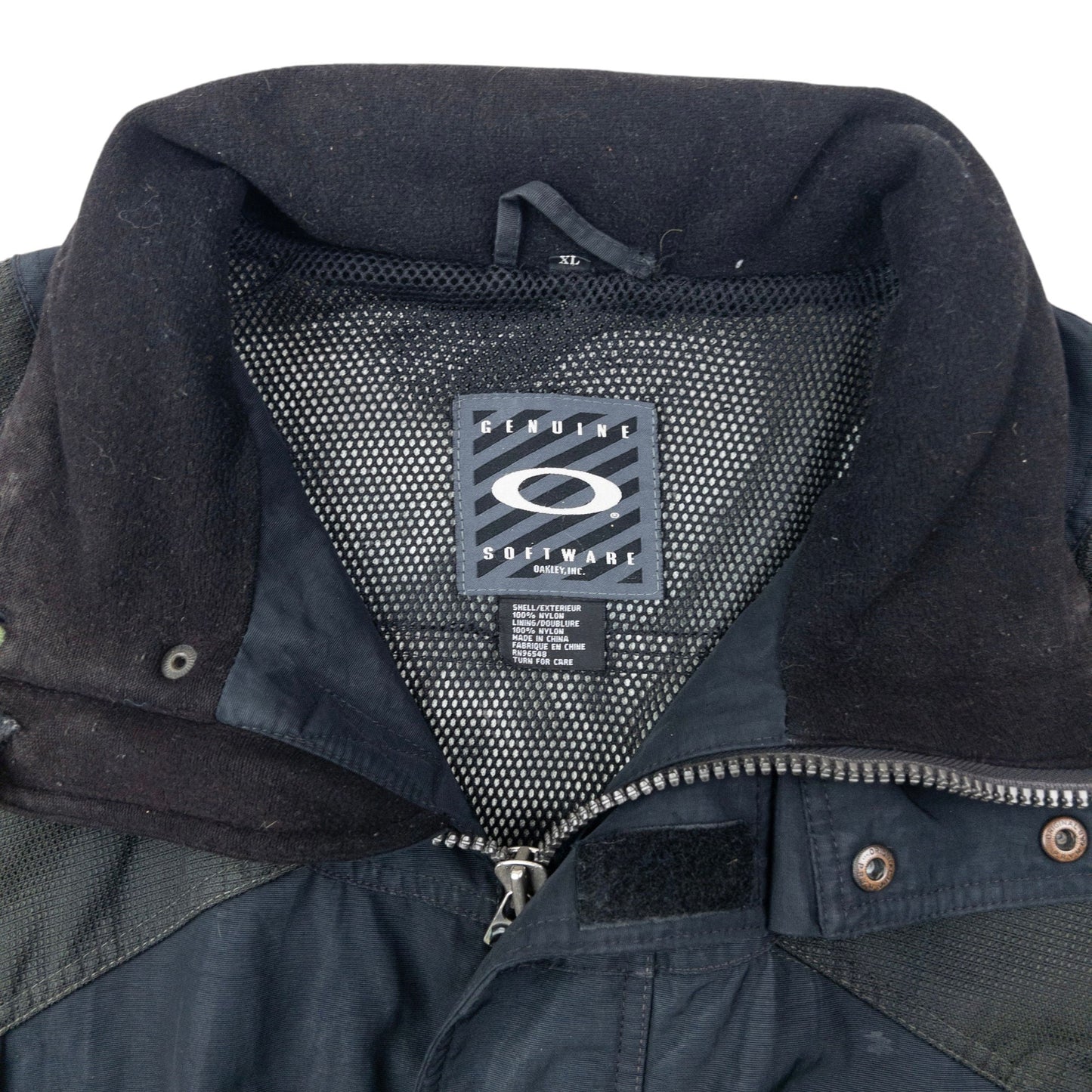 Vintage 90s Oakley Zip Up Jacket Size XL | XL, Multicoloured
