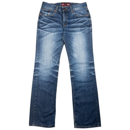 Vintage Oniarai Embroidered Monster Japanese Denim Jeans Size W32