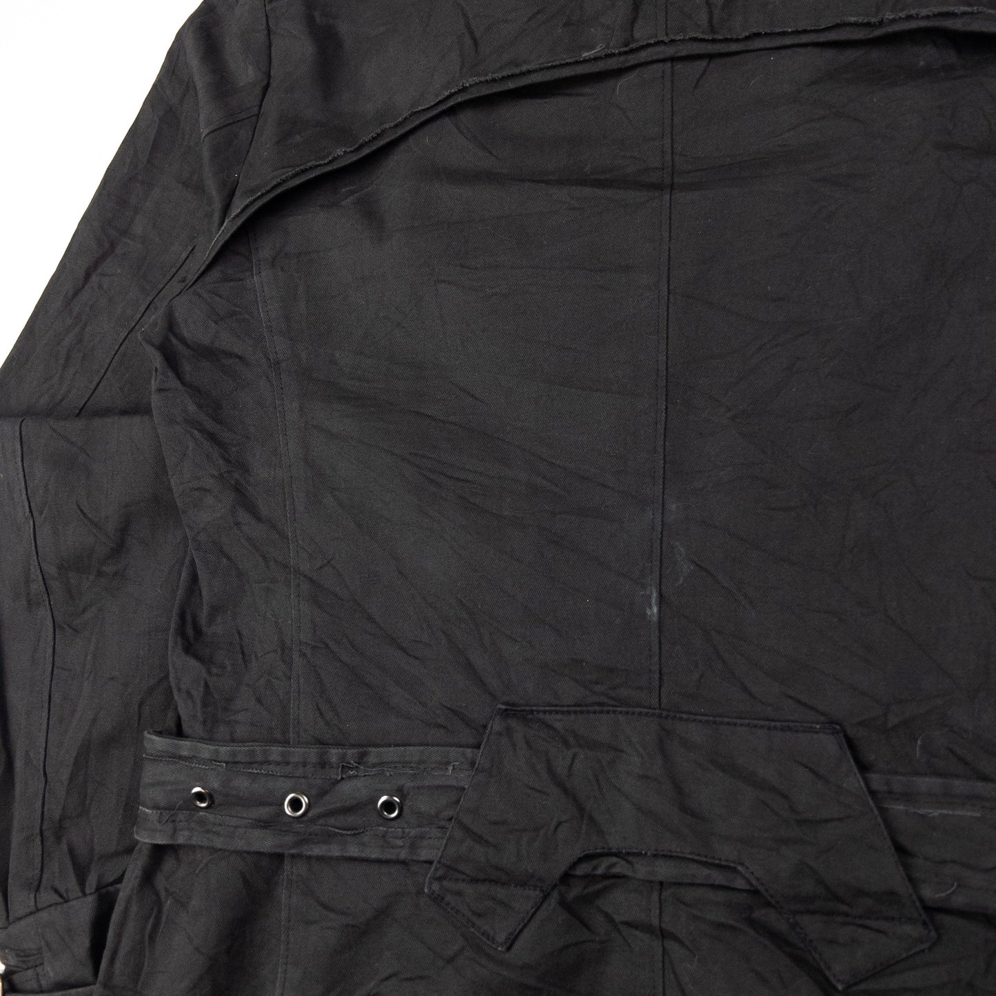 Vintage PPFM Fur Lined Zip Up Belted Jacket Womens Size M