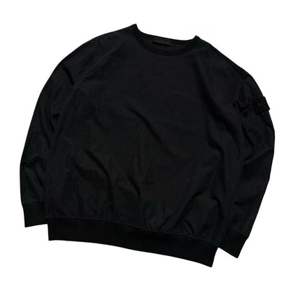Stone Island Black Ghost Canvas Pullover | XL, Black