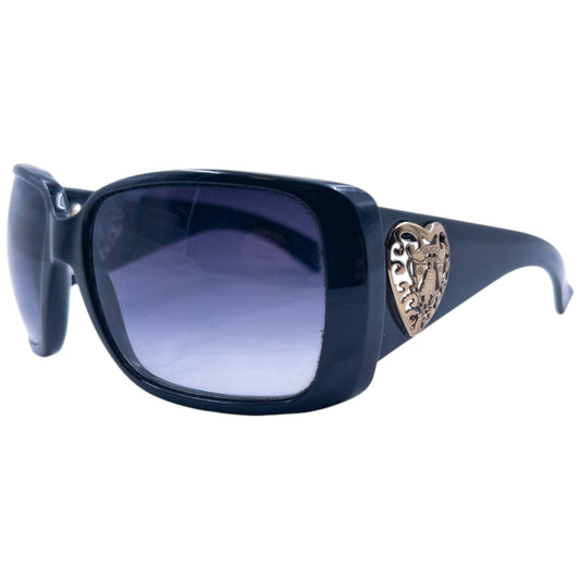 Vintage 2000s Gucci Heart Cut-Out Sunglasses | O/S, Multicoloured