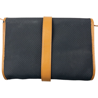 Vintage 80s YSL Yves Saint Laurent Leather Crossbody Bag | O/S, Multicoloured