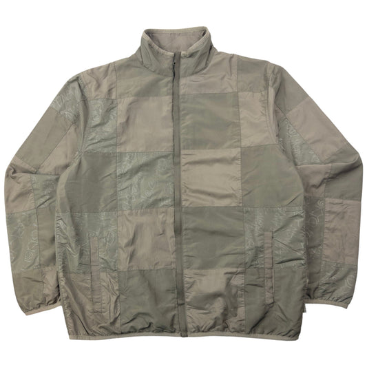 Vintage 2000s Stussy Patchwork Zip Up Jacket Size L
