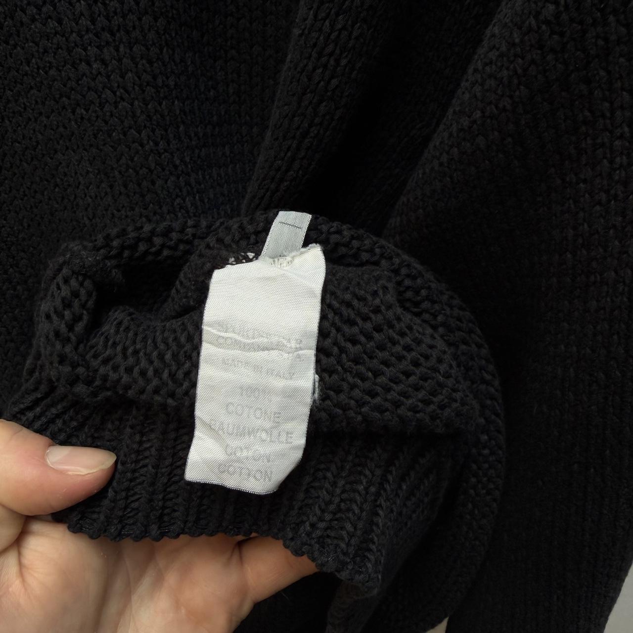90’s Stone Island Knit Jumper (XL) | Extra Large, Black