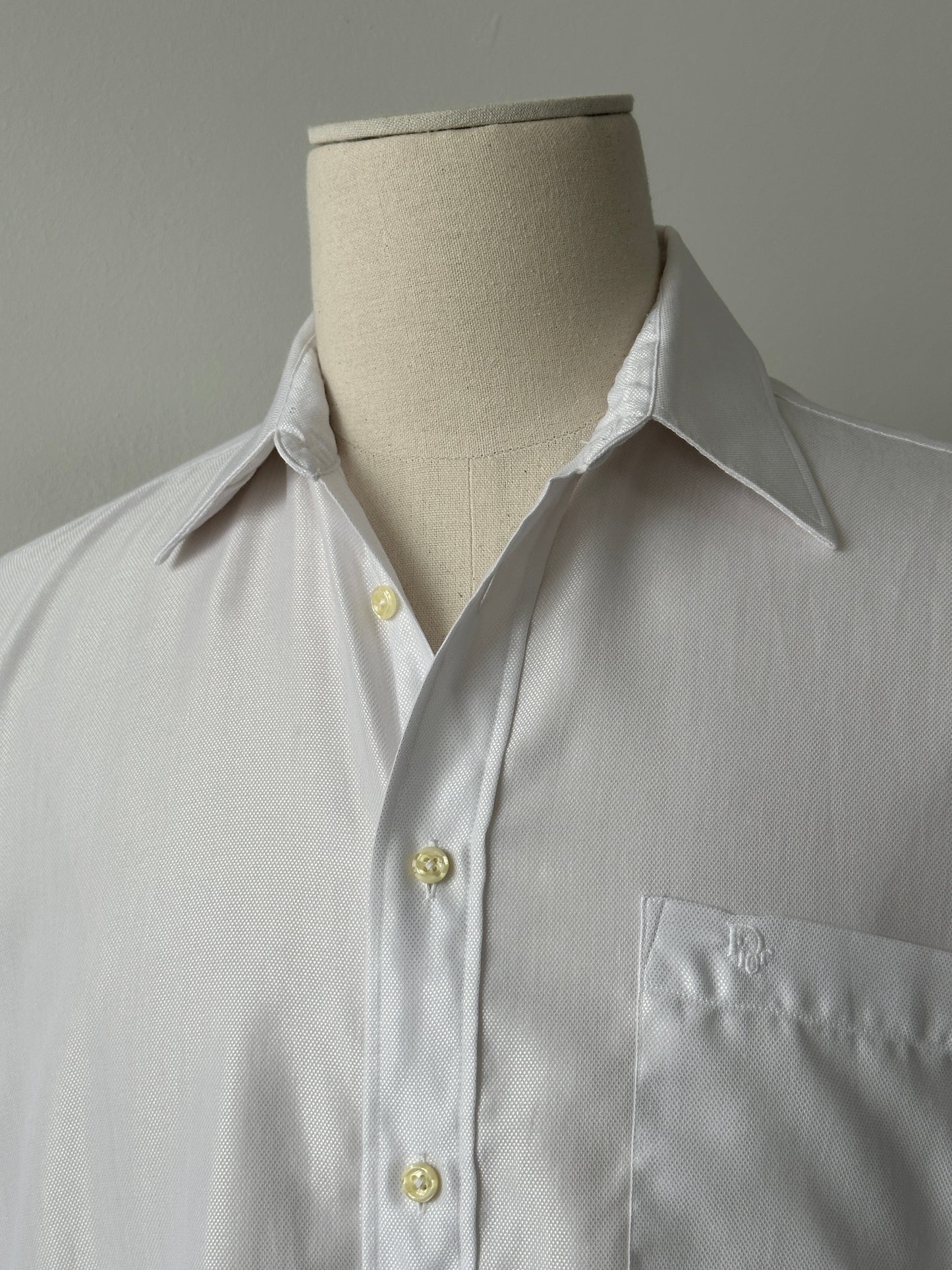 Christian Dior Chemises 1990s Logo Shirt - M