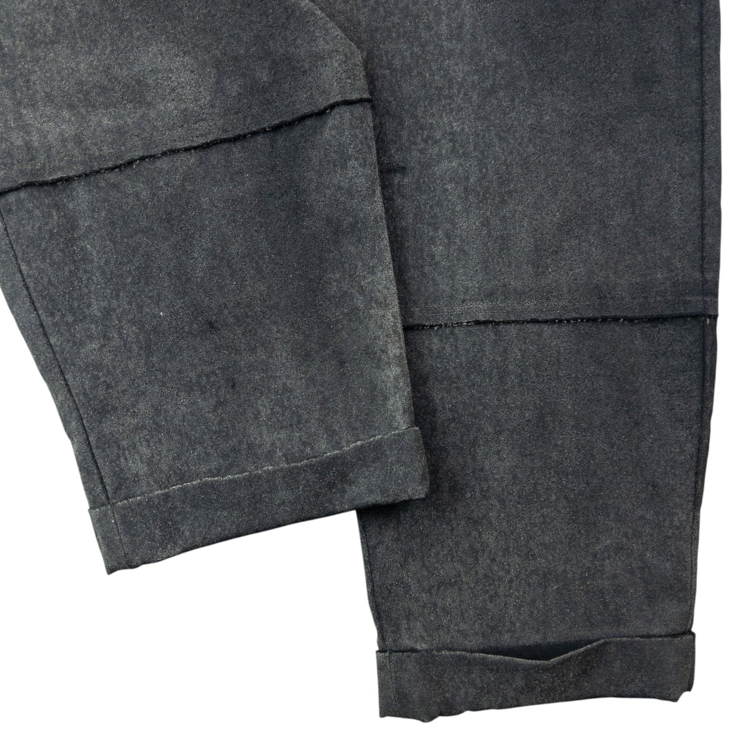Vintage 2000s Comme Des Garçons HOMME Plus Double Waist Trousers Size W31 | W31, Grey