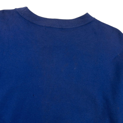 Vintage 80s YSL Yves Saint Laurent Colour Block Sweatshirt Womens Size S | Small, Blue