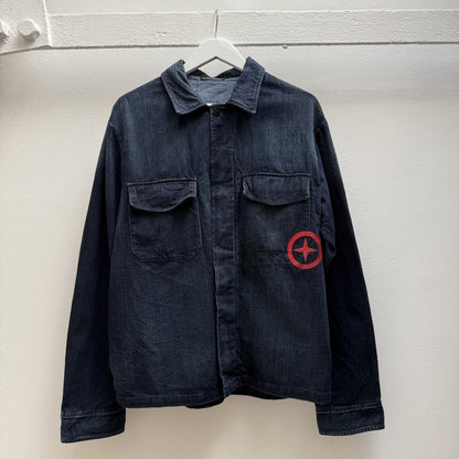 Stone Island 00s Denims Jacket (L) | Large, Dark Blue