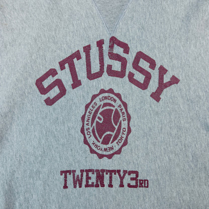 Vintage Stussy College Tour Hoodie Size L