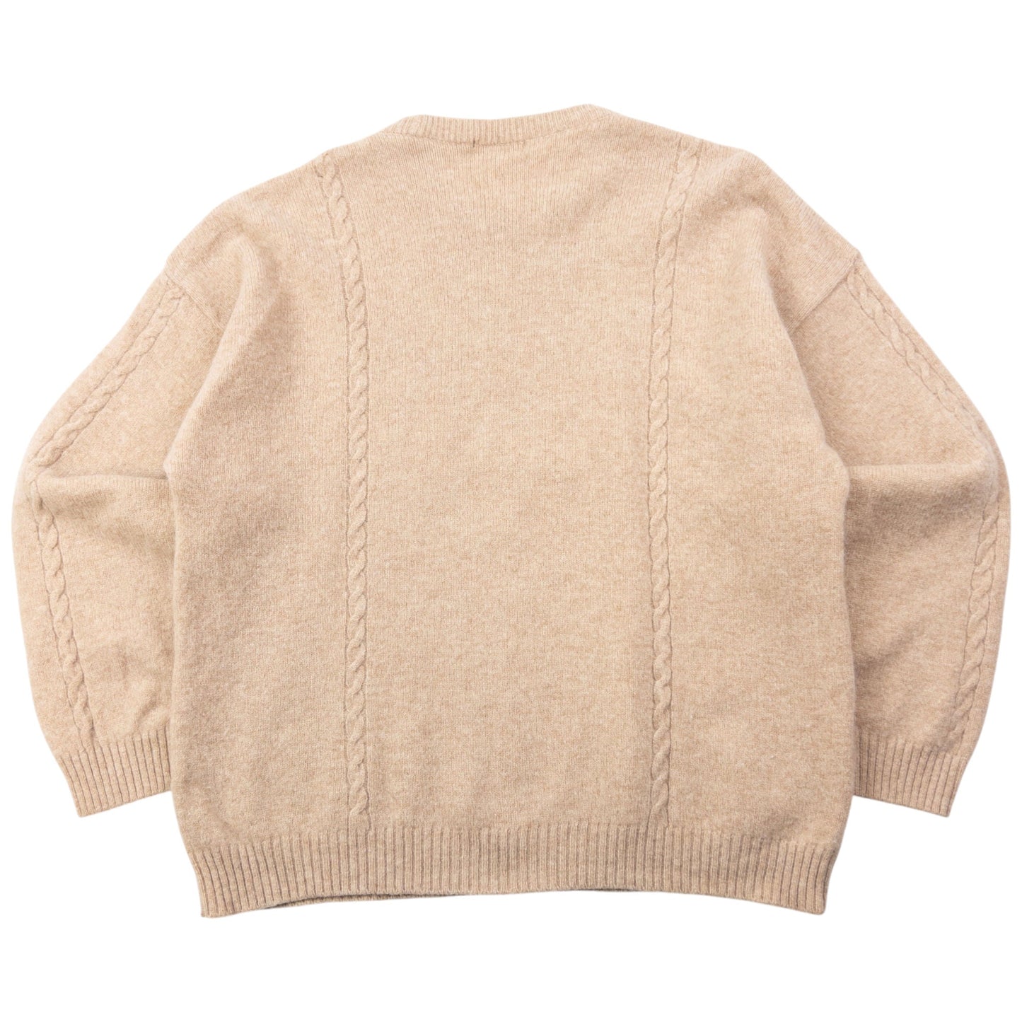 Vintage 90s Burberry Embroidered Wool Jumper Size XS