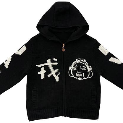Evisu Cowichan Hoodie - M | Medium, Bronze