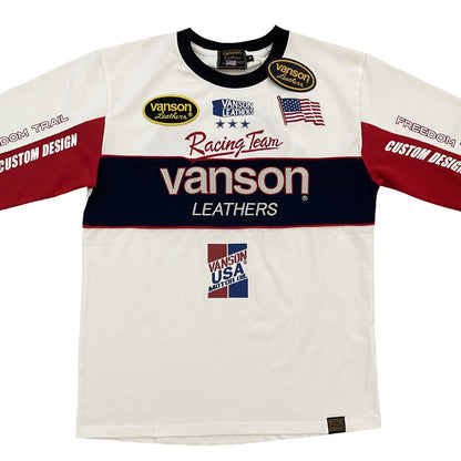 Vanson Leathers Long Sleeve Motocross T-Shirt - M