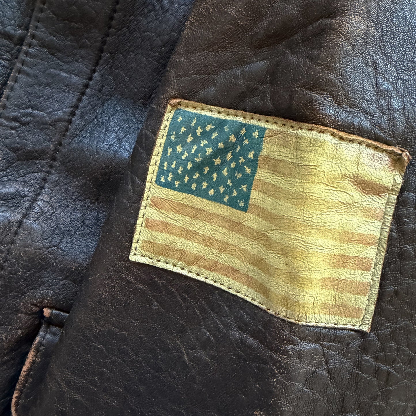 Avirex 'Sleepy-Time Gal' A2 Leather Flight Jacket - XS / S