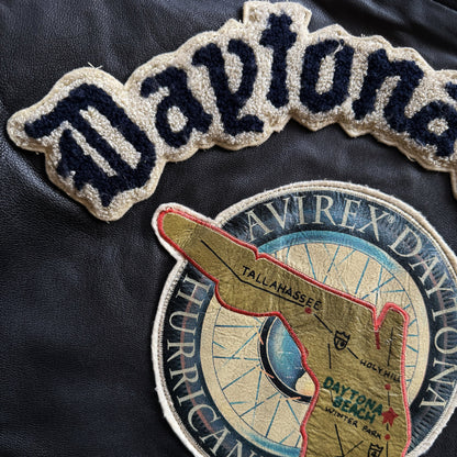 Avirex 'Daytona to LA' Leather Biker Jacket - M