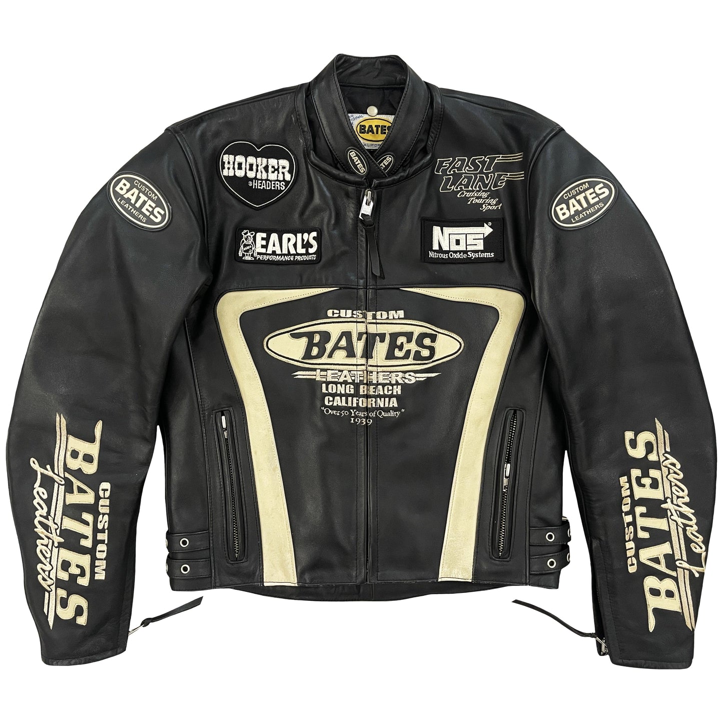 Bates Leathers Biker Jacket - Known Source