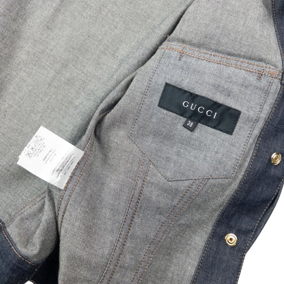 Vintage SS2000 Gucci Denim Jacket Womens Size S | Small, Multicoloured