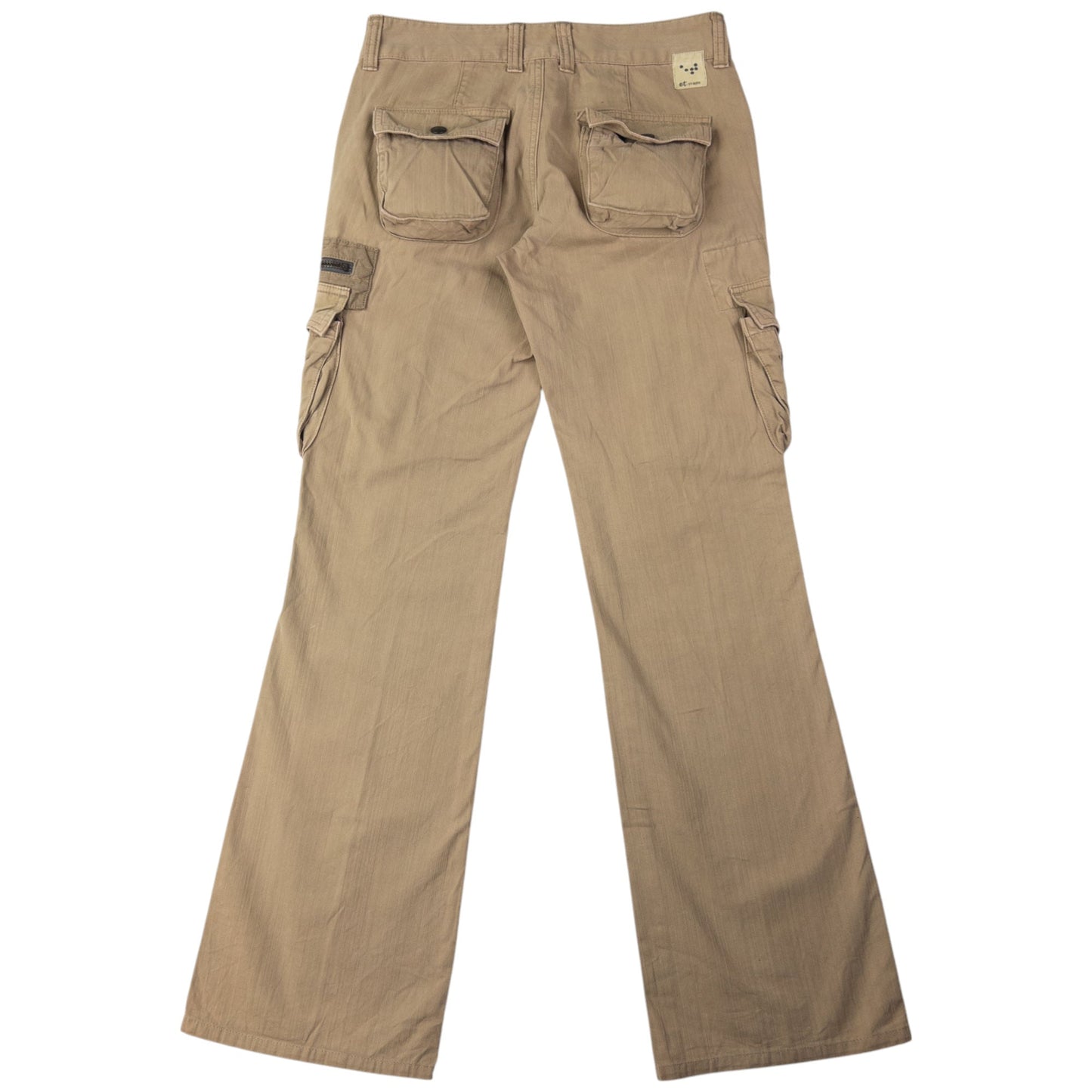 Vintage Et Boite Flared Cargo Trousers Size W28