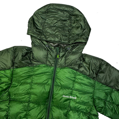 Montbell Superior Down Parka Puffer Jacket In Green ( L )