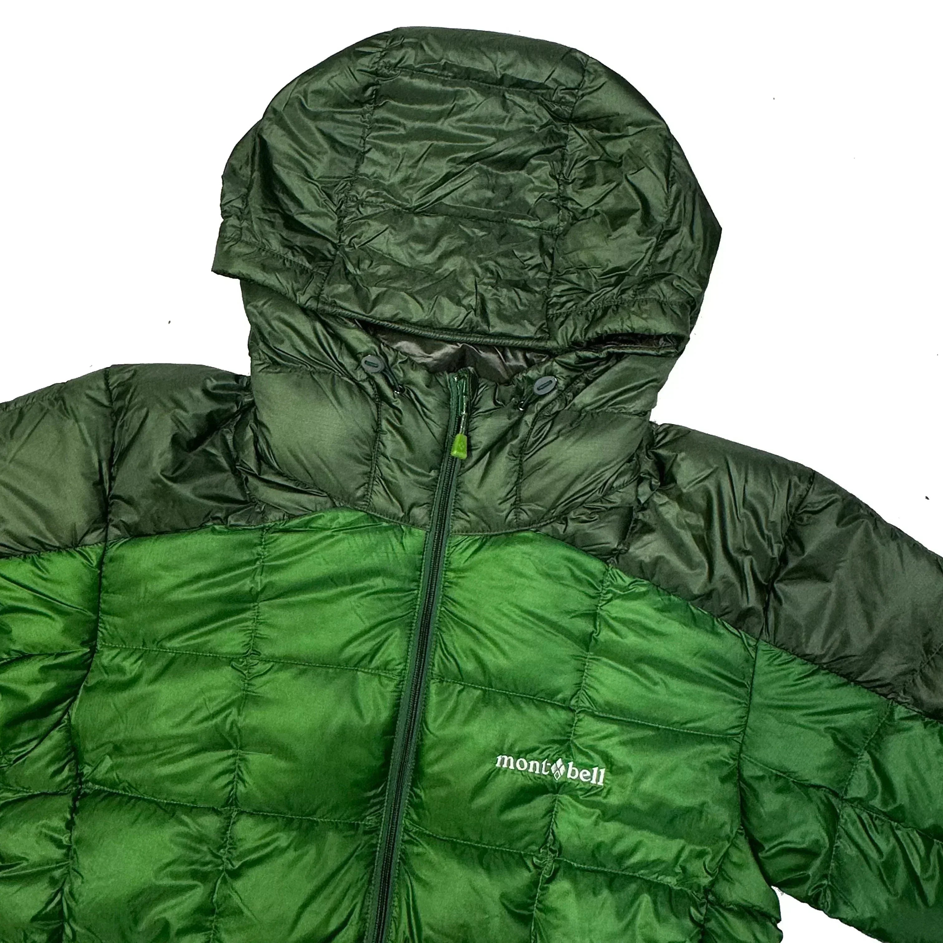 Montbell Superior Down Parka Puffer Jacket In Green (L) – Known Source