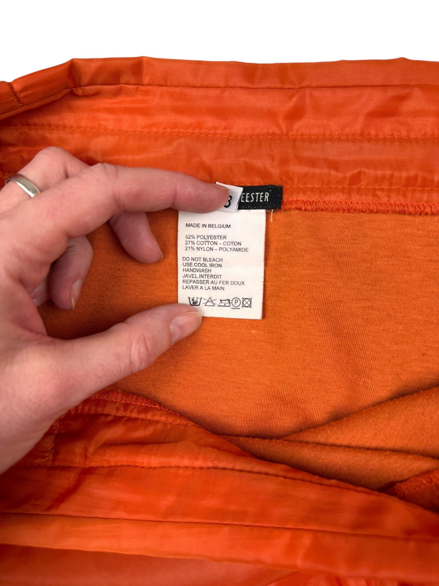 Ann Demeulemeester F/W 2000 parachute skirt