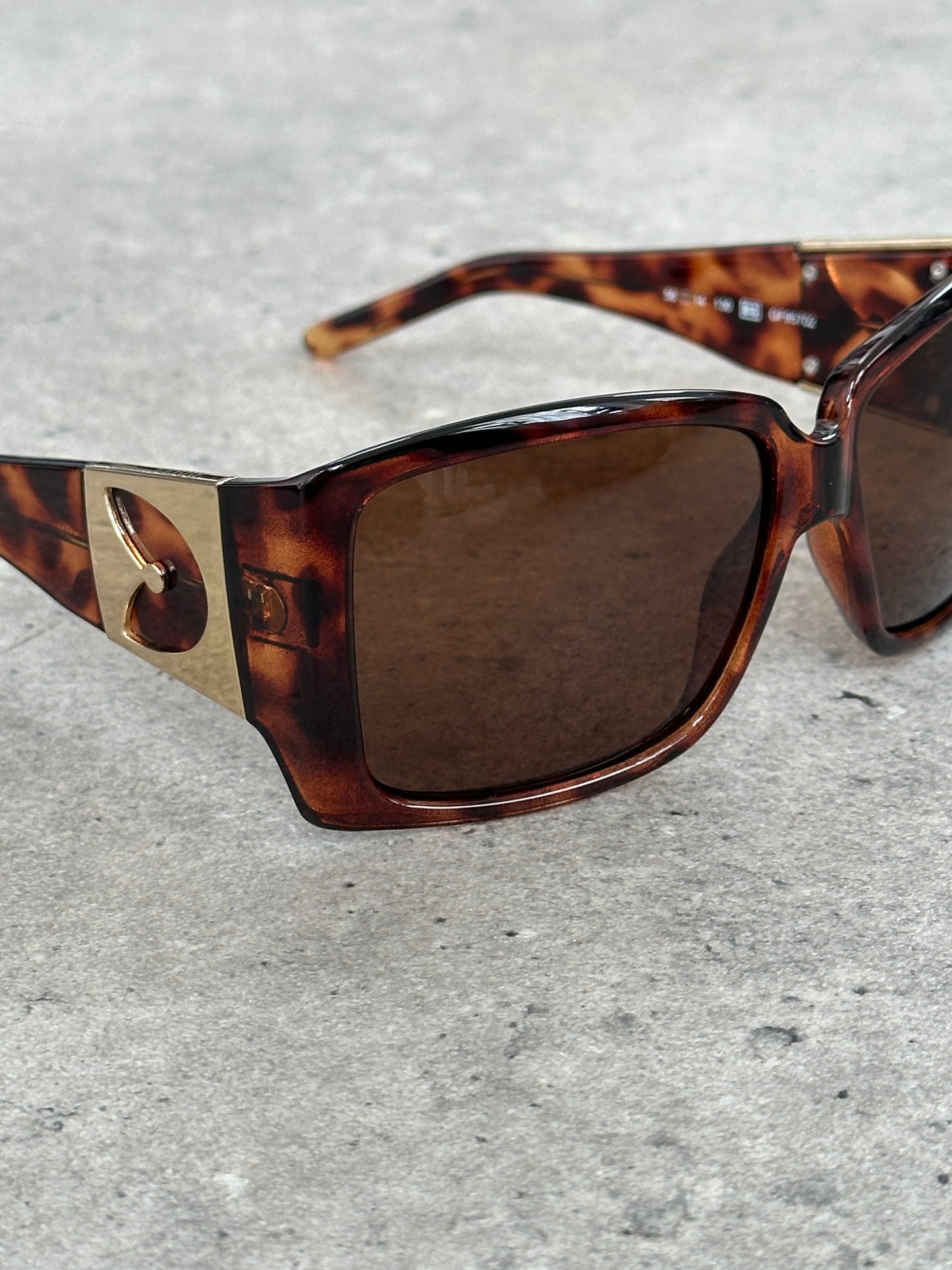 Gianfranco Ferre 1990s Oversized Square Logo Sunglasses