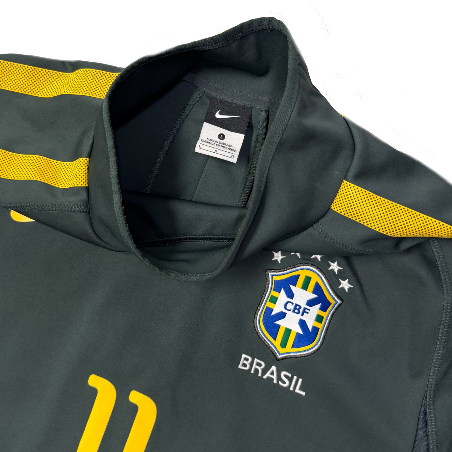 Nike Brazil 2012/13 Training Sweatshirt In Grey (L) | Large, Grey