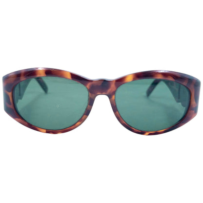 Vintage 1996 Gianni Versace Tortoise Shell Sunglasses | O/S, Brown