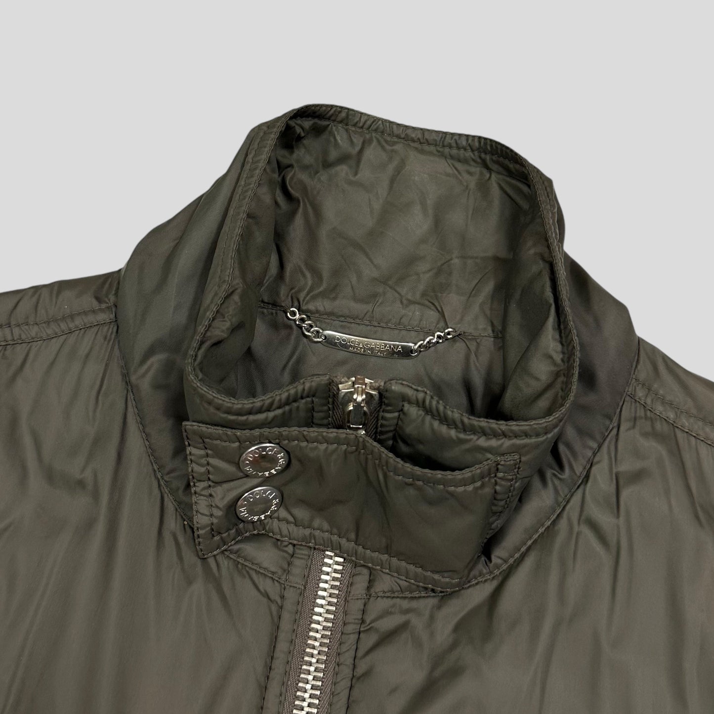 Dolce & Gabbana AW 2003 Multipocket Flight Jacket - L | Default Title, Grey