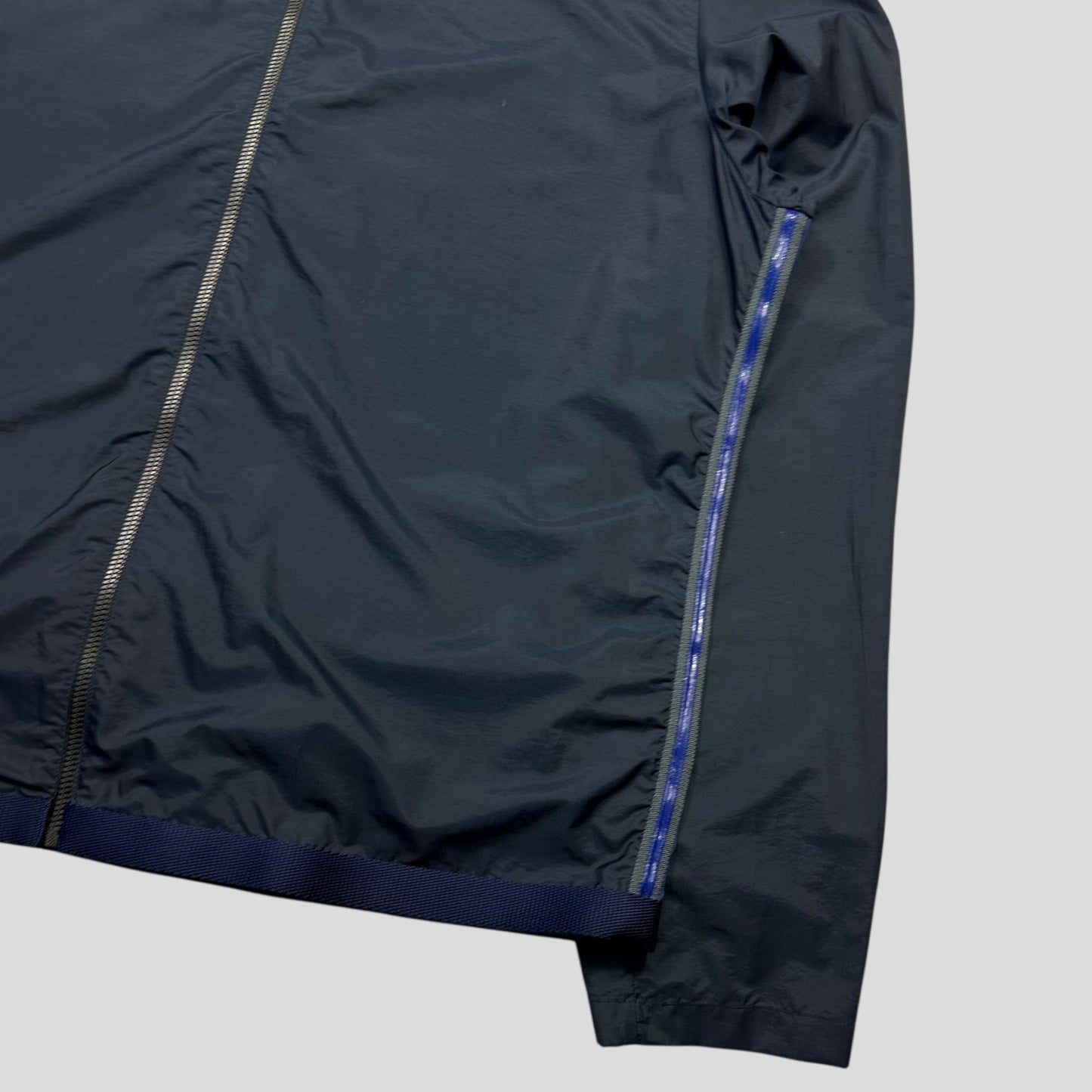 Prada Sport SS00 Gel Seam Nylon Mesh Back Windbreaker - XL (L) | Default Title, Blue