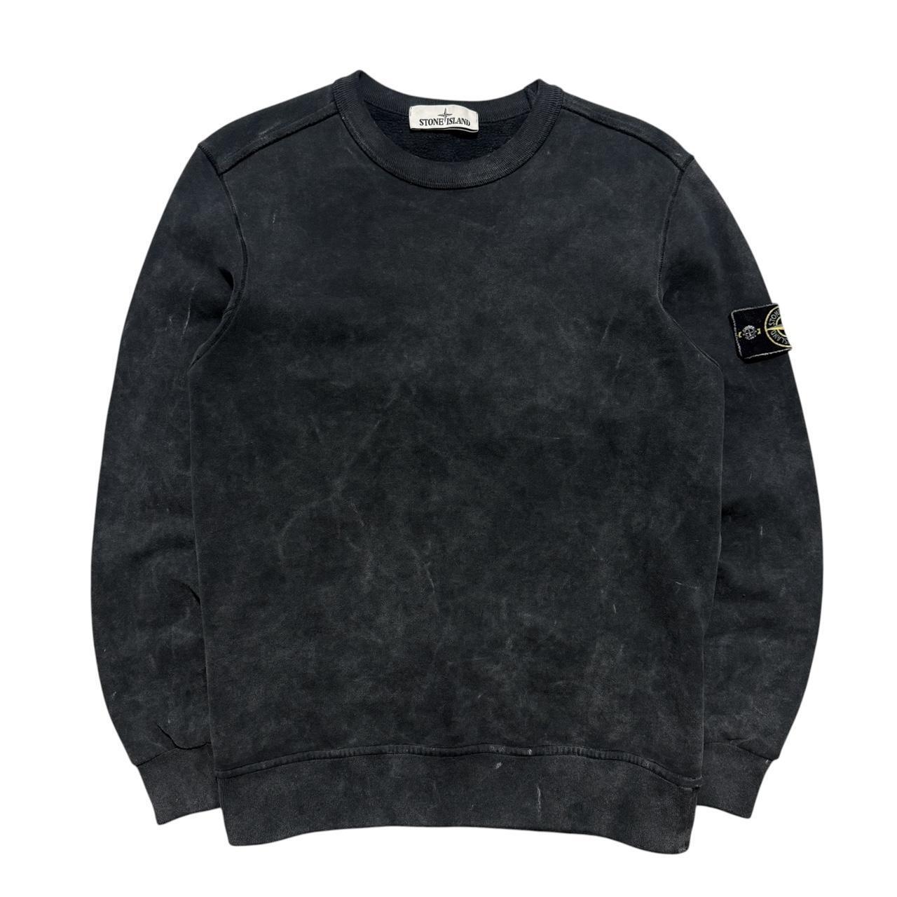 Stone Island Frost Pullover Crewneck | Small, Black