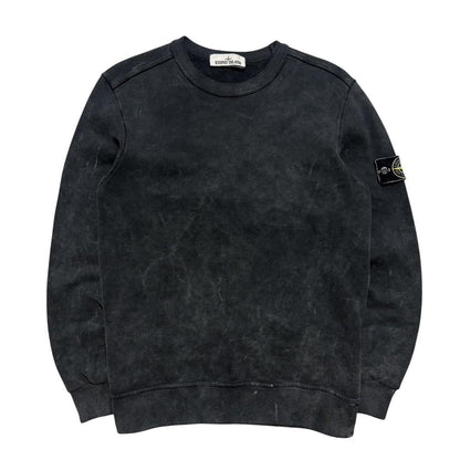 Stone Island Frost Pullover Crewneck | Small, Black