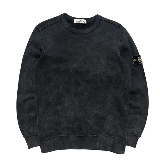Stone Island Frost Pullover Crewneck | Small, Black