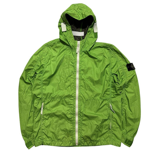 Stone Island Green Membrana-TC Jacket | XL, Green