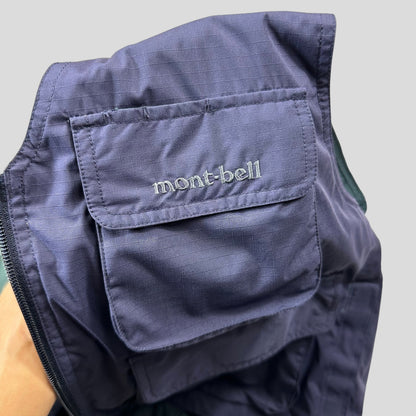 Montbell 00’s Multipocket Ripstop Nylon Utility Vest - S | Purple