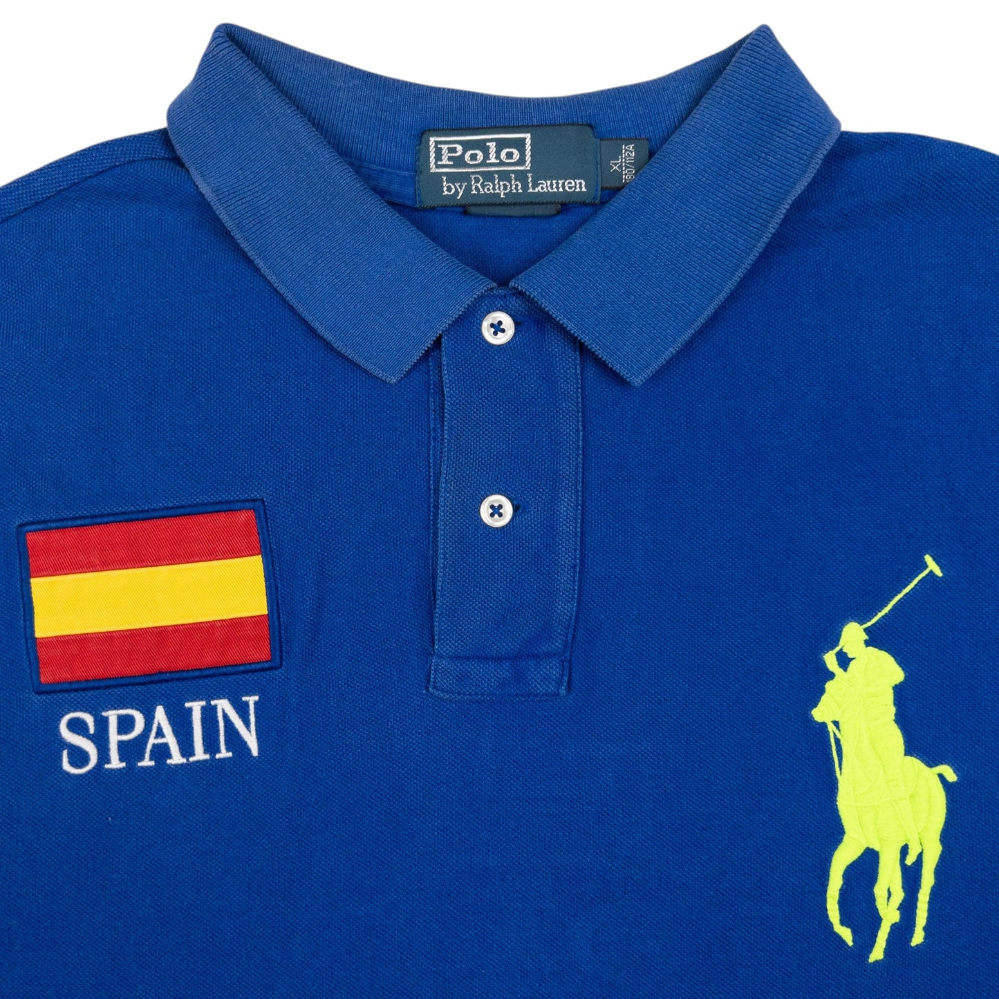 Vintage Polo Ralph Lauren Spain Polo Shirt Size XL