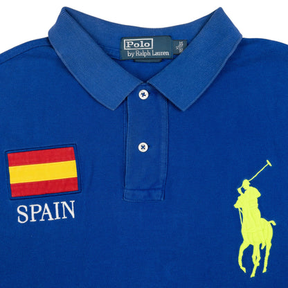 Vintage Polo Ralph Lauren Spain Polo Shirt Size XL