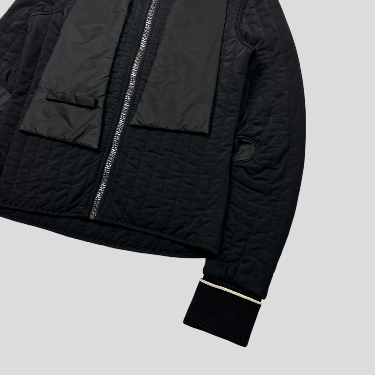 Prada Sport SS00 Quilted Nylon Scarf Jacket - M | Large, Green